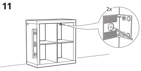 Kallax Installation Instructions