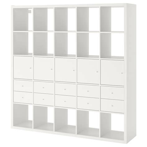 Kallax Shelf Unit With 10 Inserts