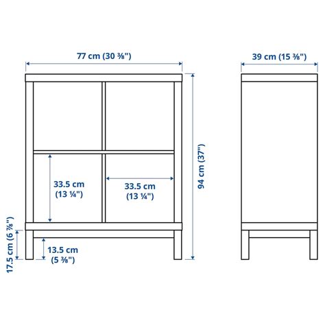 Kallax Shelving Unit Dimensions