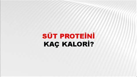 Süt Ürünlerindeki Kaloriler
