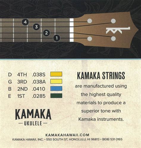 Kamaka Ukulele Sizes
