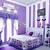 kamar aesthetic warna ungu
