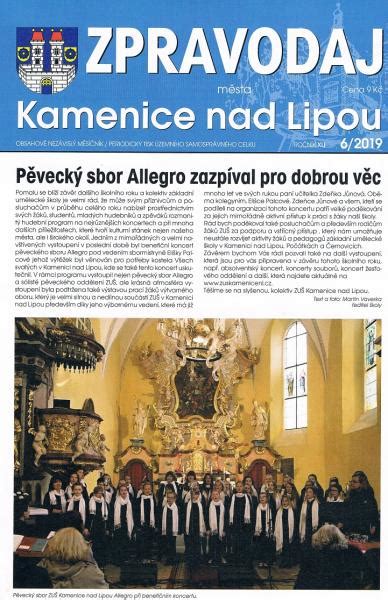 kamenice nad lipou zpravodaj