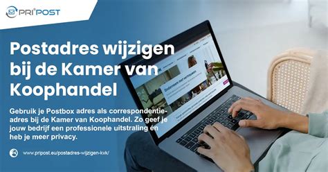 Kamer Van Koophandel Adreswijziging