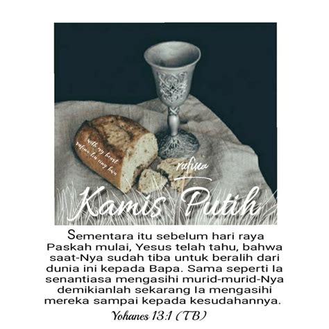 kamis putih in english