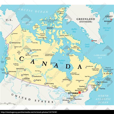 Kanada Karte / Kanada Karte Der Wichtigsten Sehenswurdigkeiten