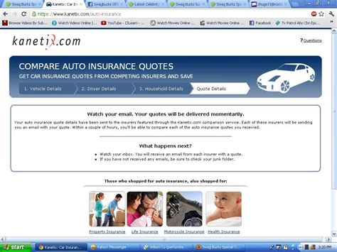 kanetix auto insurance quotes