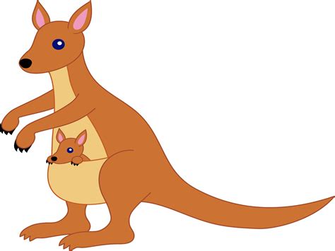 Kangaroo Printable Clip Art