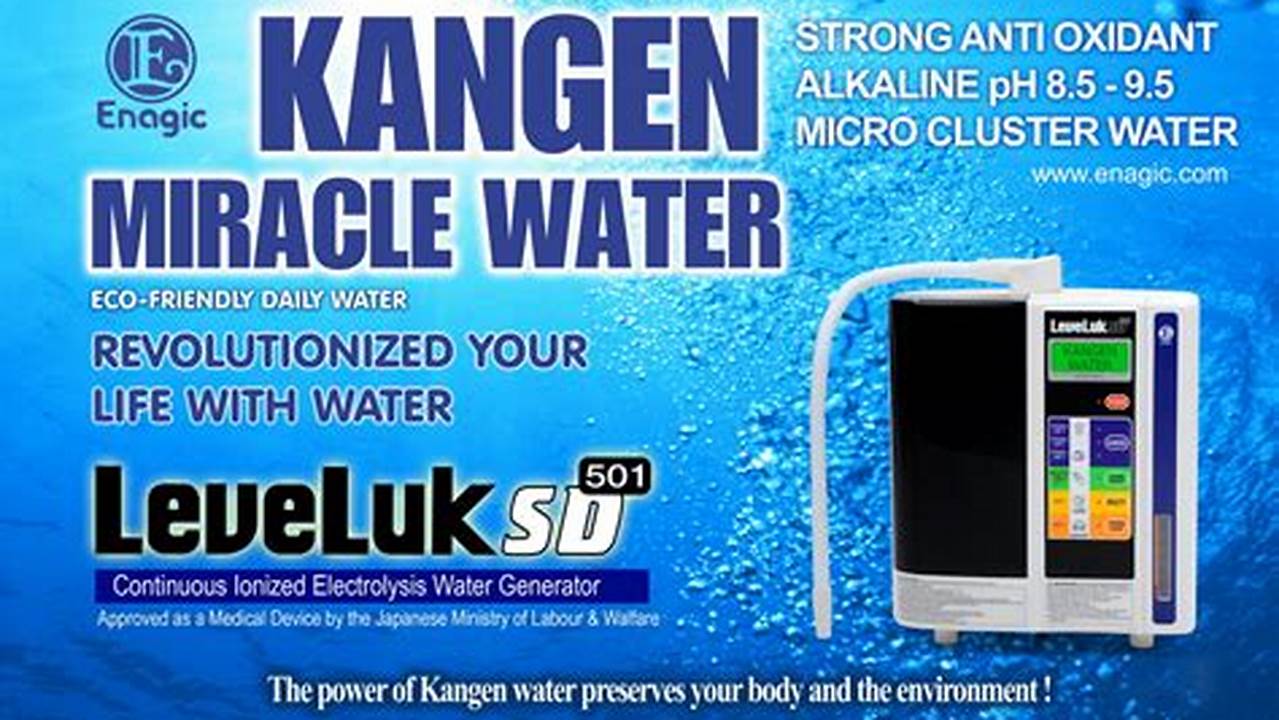 Ungkap Khasiat Air Kangen yang Belum Diketahui Banyak Orang