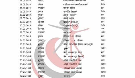 Kanpur University BA Time Table 2019 Download CSJMU 1st