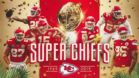Kansas City Chiefs Super Bowl Wallpaper: Proudly Display Your Team’s Victory on Your City’s Screen