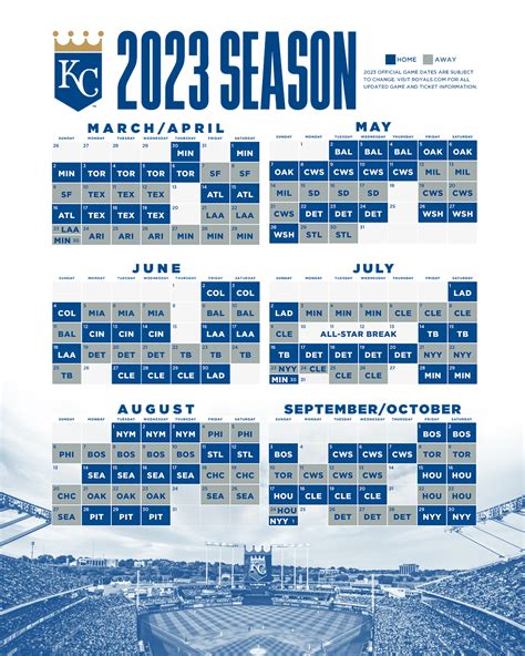 kansas city royals 2023 schedule breakdown