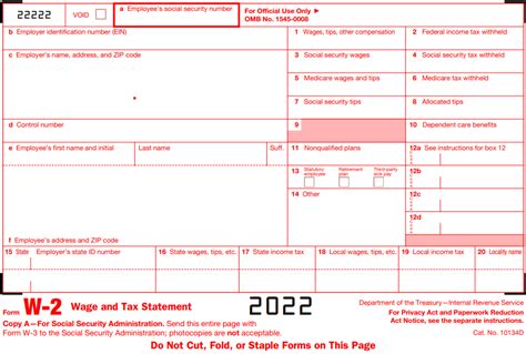 Kansas W2 Form Printable: Your Guide To Tax Filing In 2023