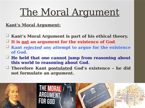 kant's argument for the existence of god