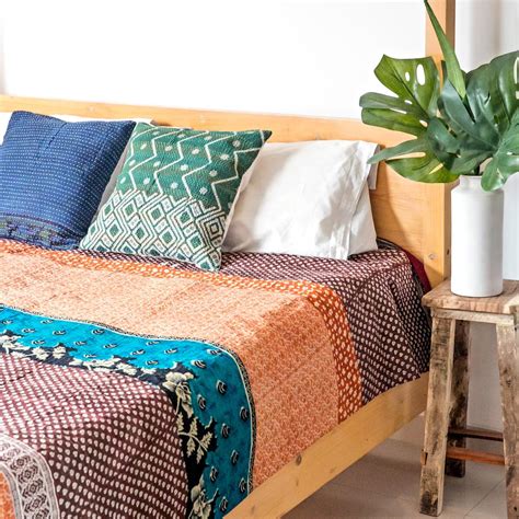 Kantha Quilted Bedspread