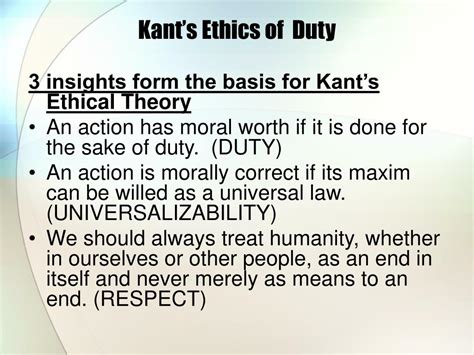 kantian ethics in business