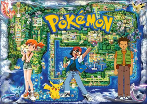 kanto region pokemon anime