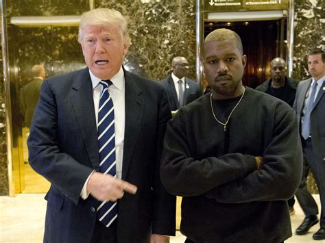 kanye west and trump news