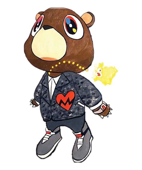 kanye west bear png