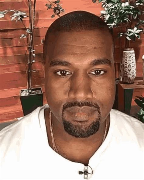 kanye west blank stare gif