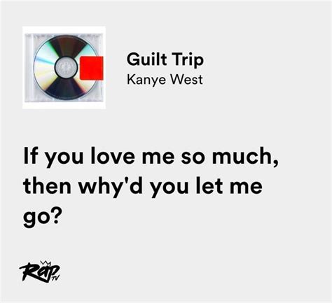 kanye west guilt trip lyrics