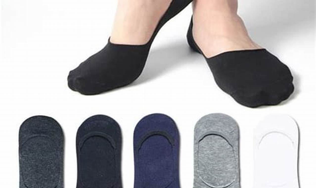 kaos kaki untuk sepatu loafers