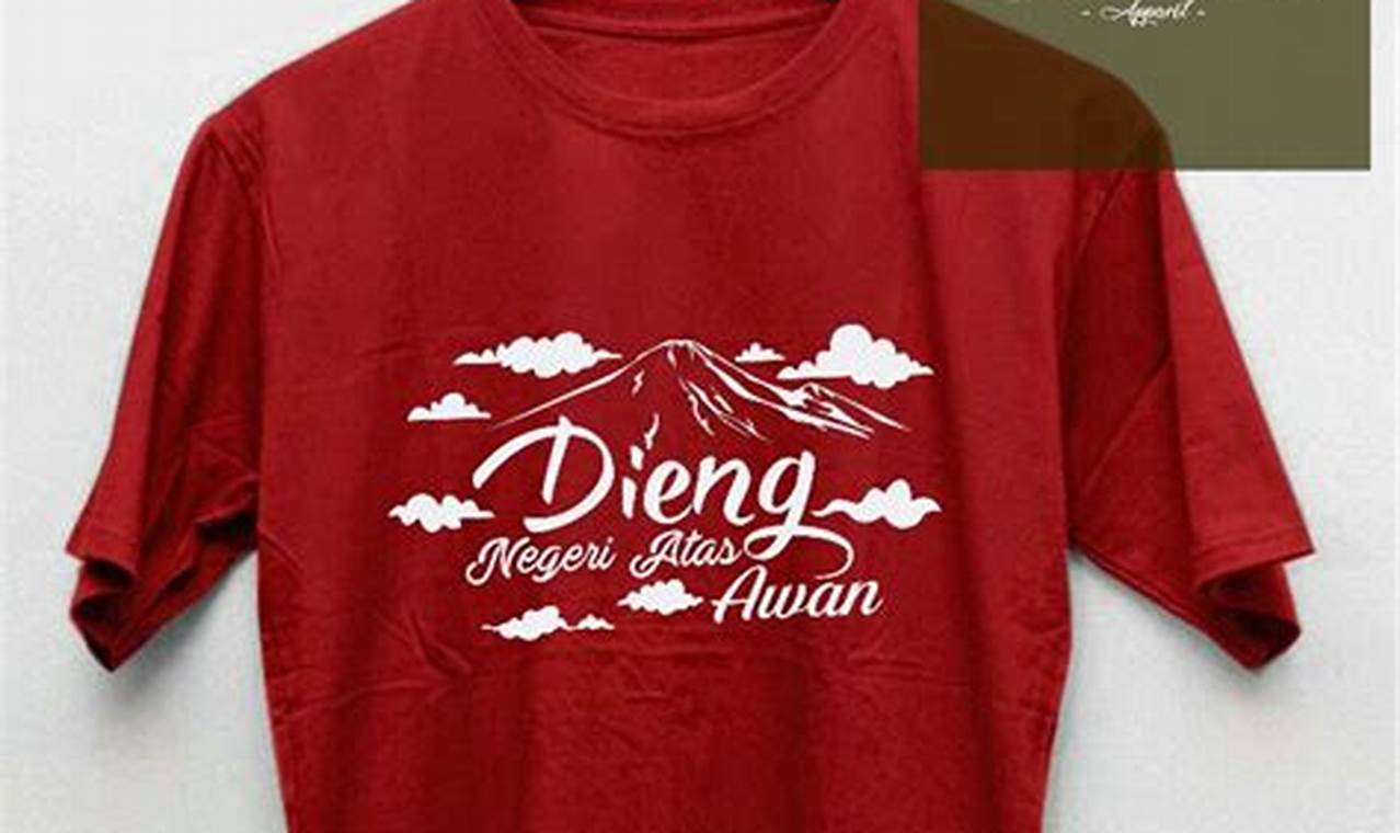 kaos liburan unik