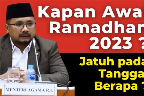 kapan muhammadiyah mulai puasa 2023