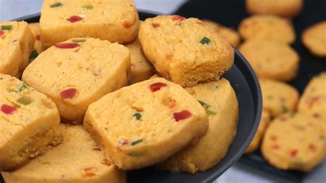 Eggless Tutti Frutti Cookies Recipe From Scratch Nitha