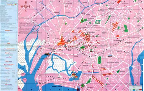 Karachi All Districts Map Urban Resource Centre