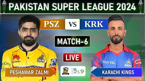 karachi kings vs peshawar zalmi live score