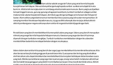Karangan Alam Sekitar | PDF
