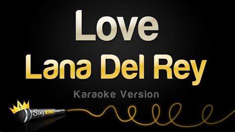 karaoke songs with lana del rey