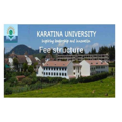 karatina university fee structure