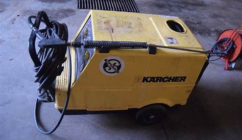 240v Karcher HDS 650 Diesel powered steam cleaner pressure