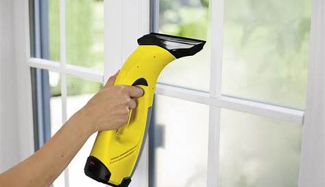 Karcher WV6 Yellow nettoyeur de vitres + KV4 Vibrapad Hubo