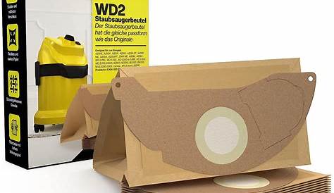 Premium Quality Paper Dust Bags For Karcher A2074 WD2.200