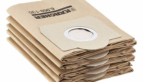 Karcher Wd3 Premium Bags KARCHER PAPER VACUUM BAGS FOR WD3 (5PK) Arnold Products