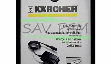 Karcher Wv50 Chargeur Cdiscount