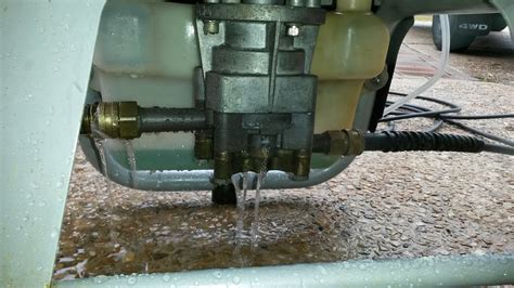 Karcher Pump Leaking Water