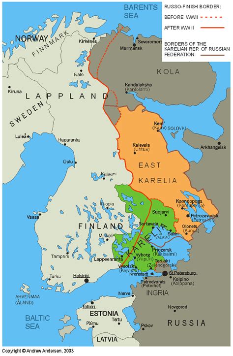 Physical Map of Republic of Karelia, shaded relief outside