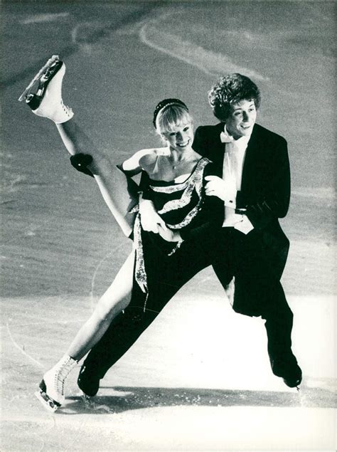 Vintage photo of Nicky Slater and karen barber Ice dancer