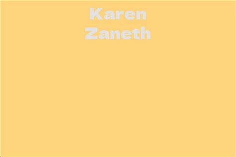 Unveiling the Creative Journey of Karen Zaneth: Discover Her Inspiring Success Story