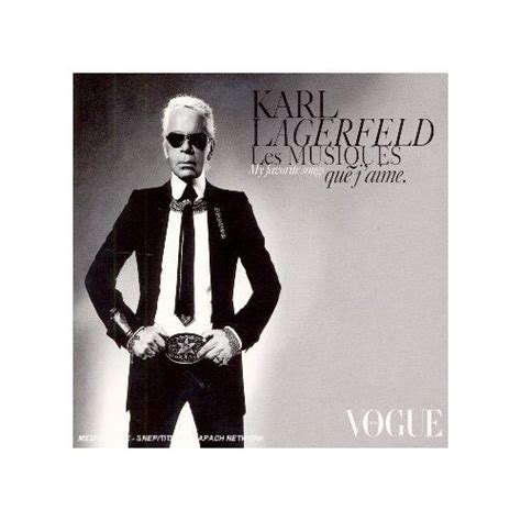 karl lagerfeld favorite music