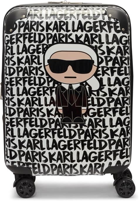 karl lagerfeld luggage set