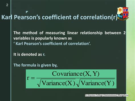 karl pearson's coefficient of correlation ranges from