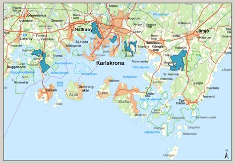 Karlskrona Karta Sverige Karta 2020