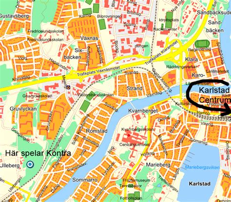 Karta Karlstad Centrum Karta