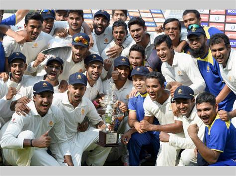 karnataka cricket team ranji trophy