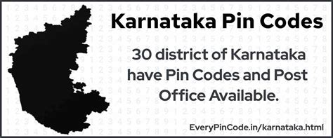 karnataka state code for postal service